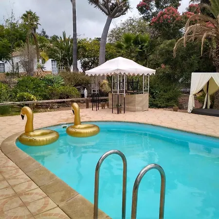 House With 4 Bedrooms In La Matanza De Acentejo, With Wonderful Mountain View, Private Pool, Enclosed Garden - 500 M From The Beach * La Matanza De Acentejo