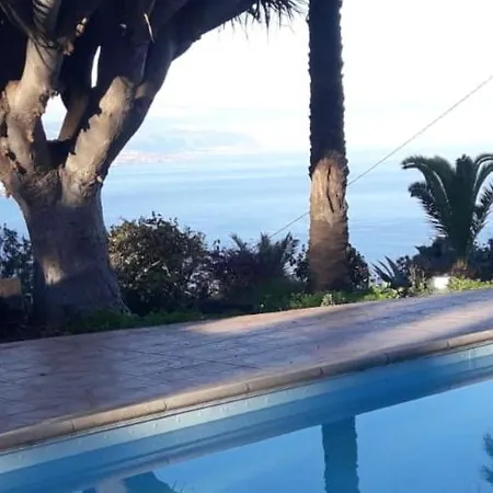 House With 4 Bedrooms In La Matanza De Acentejo, With Wonderful Mountain View, Private Pool, Enclosed Garden - 500 M From The Beach