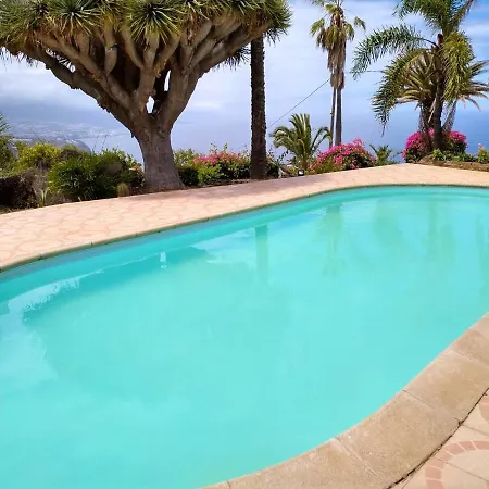 House With 4 Bedrooms In La Matanza De Acentejo, With Wonderful Mountain View, Private Pool, Enclosed Garden - 500 M From The Beach * La Matanza De Acentejo